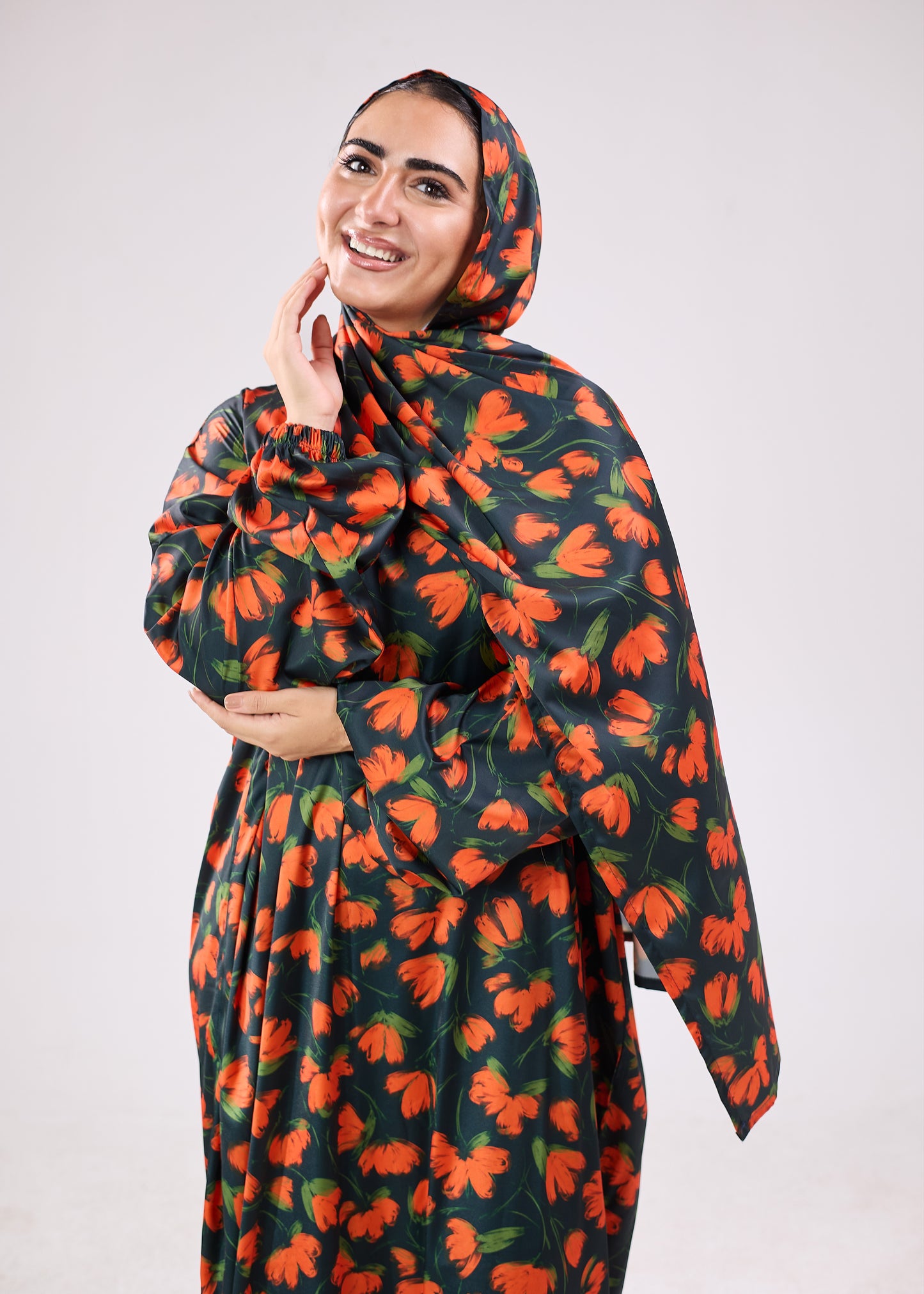 Ward Printed Satin Isdal