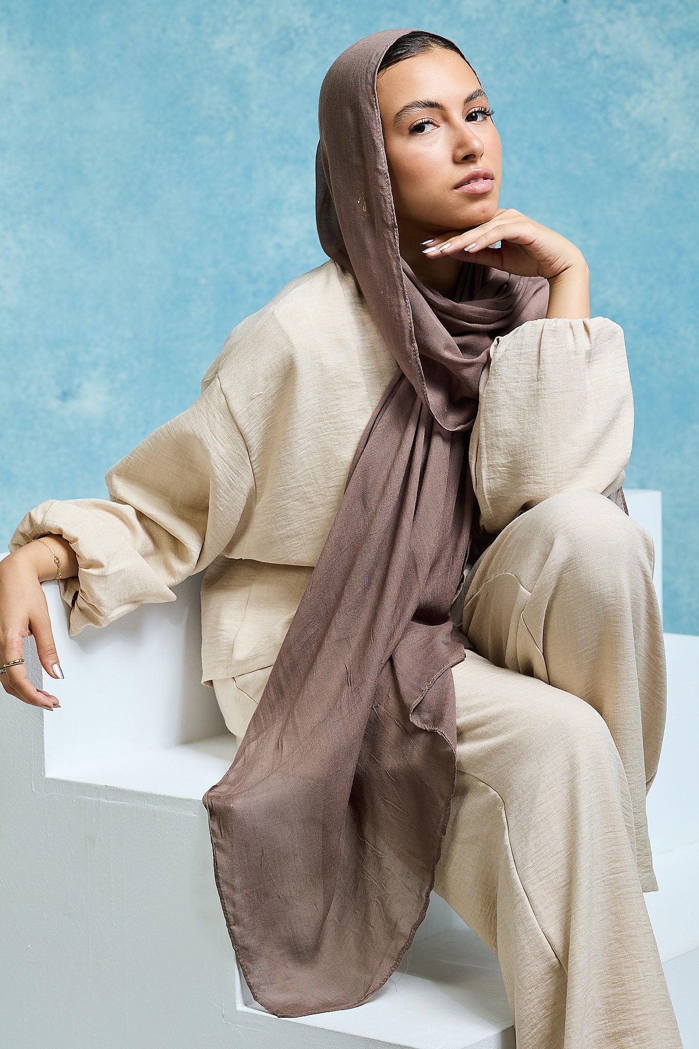 Ash Linen scarves