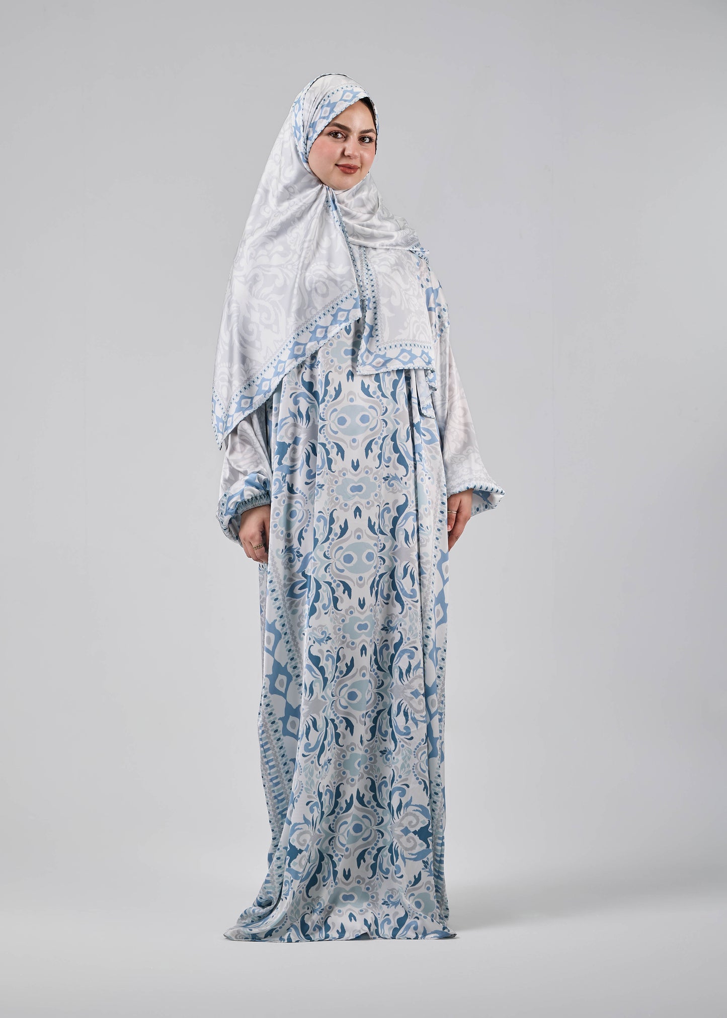 Fakhira Printed satin