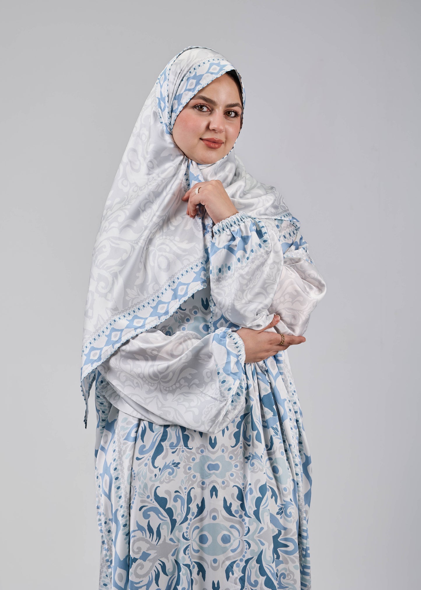 Fakhira Printed satin