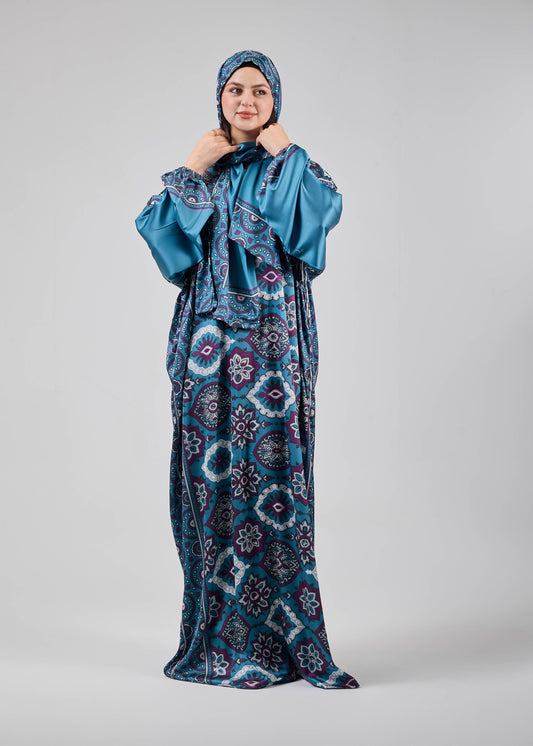 Reem Printed satin