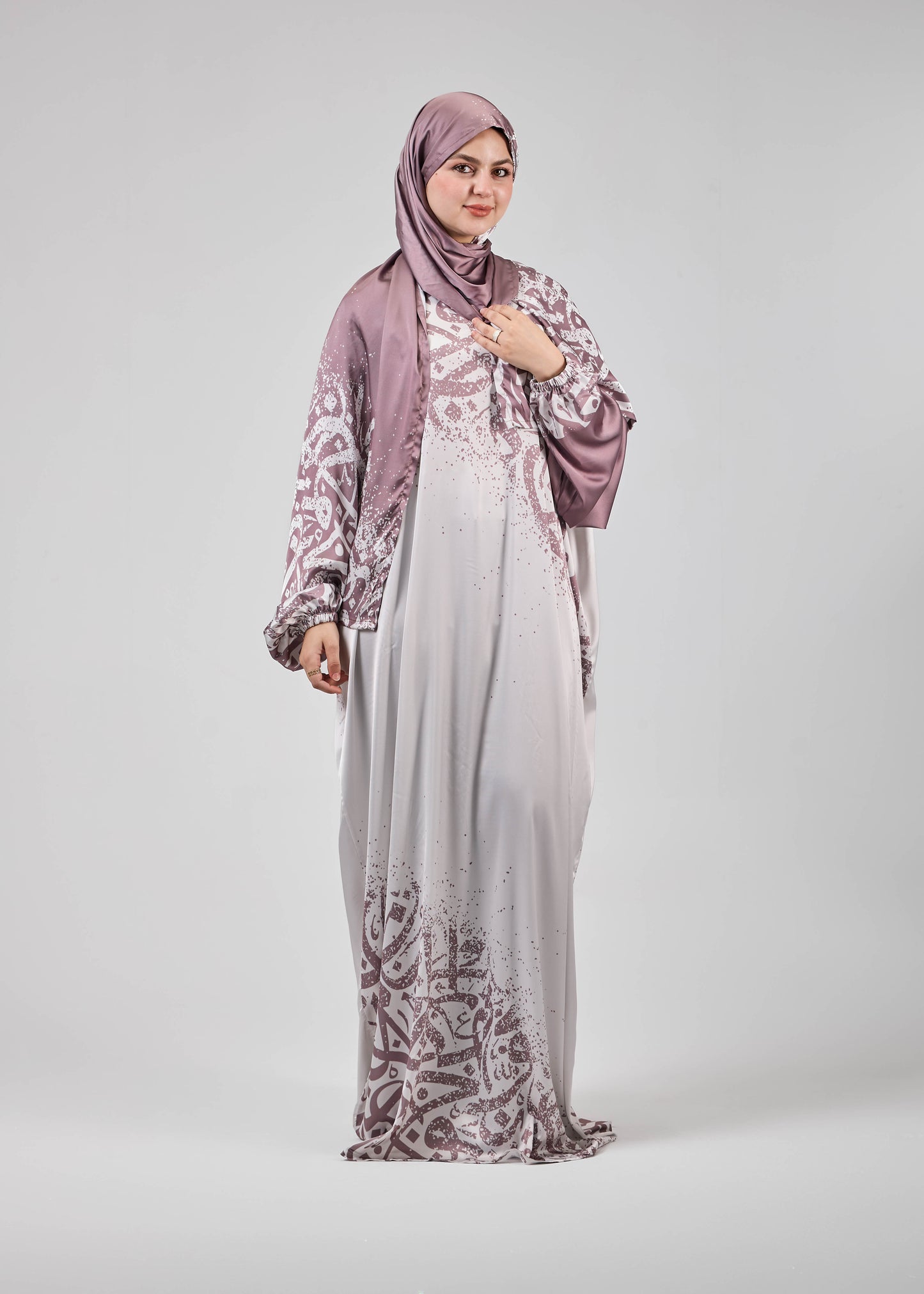 Farah printed satin