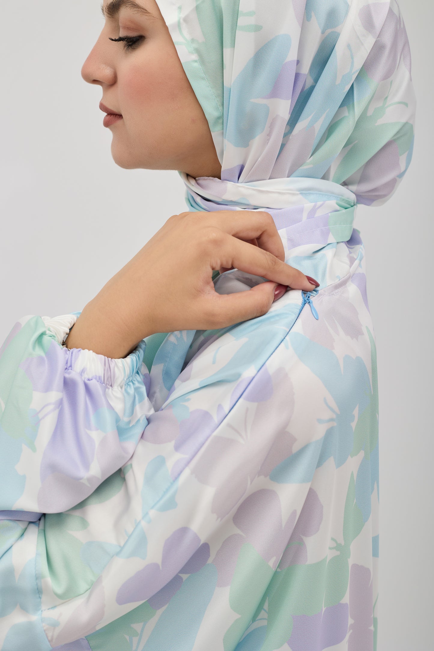 Printed Satin Isdal