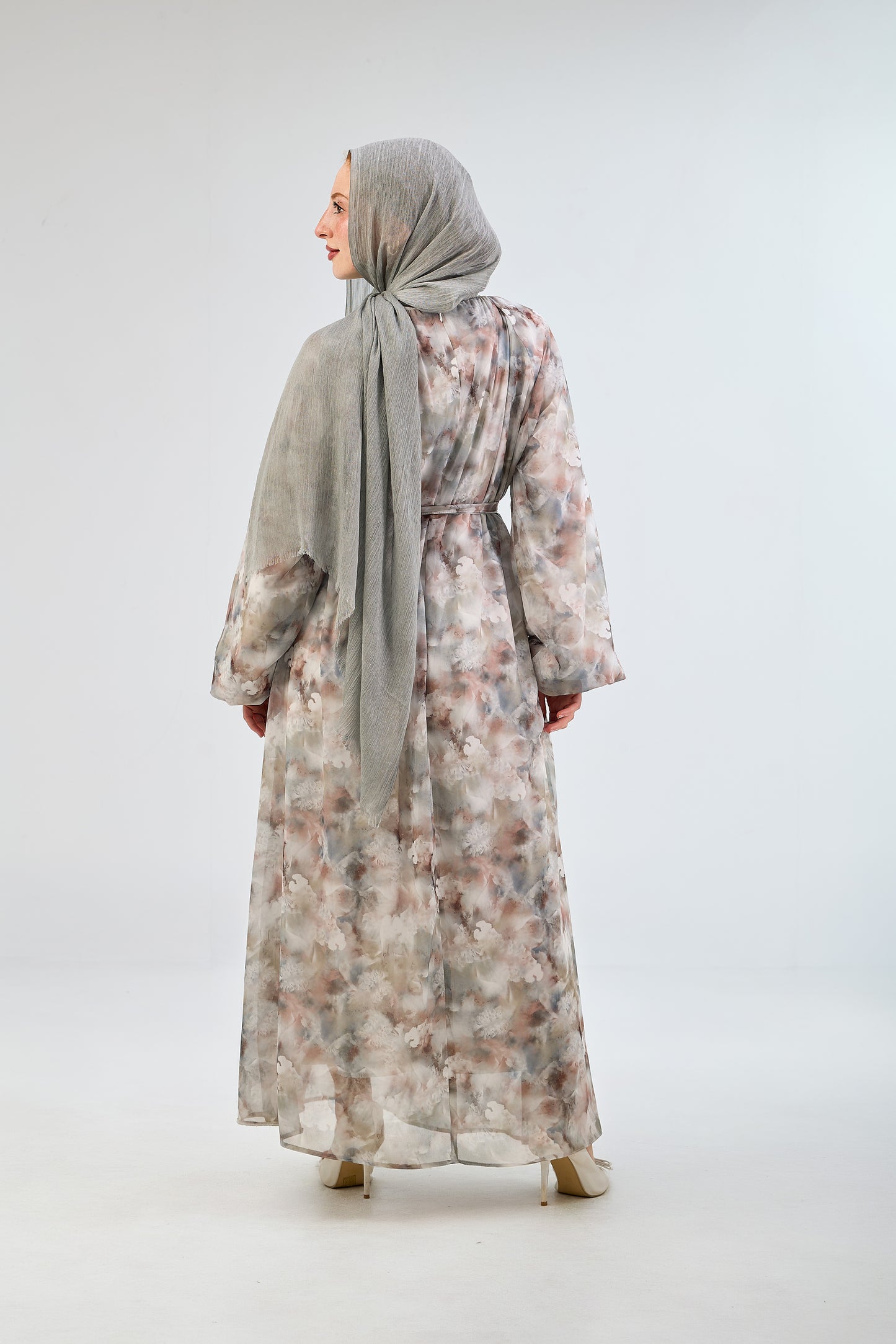 Pastel Dream Chiffon Dress