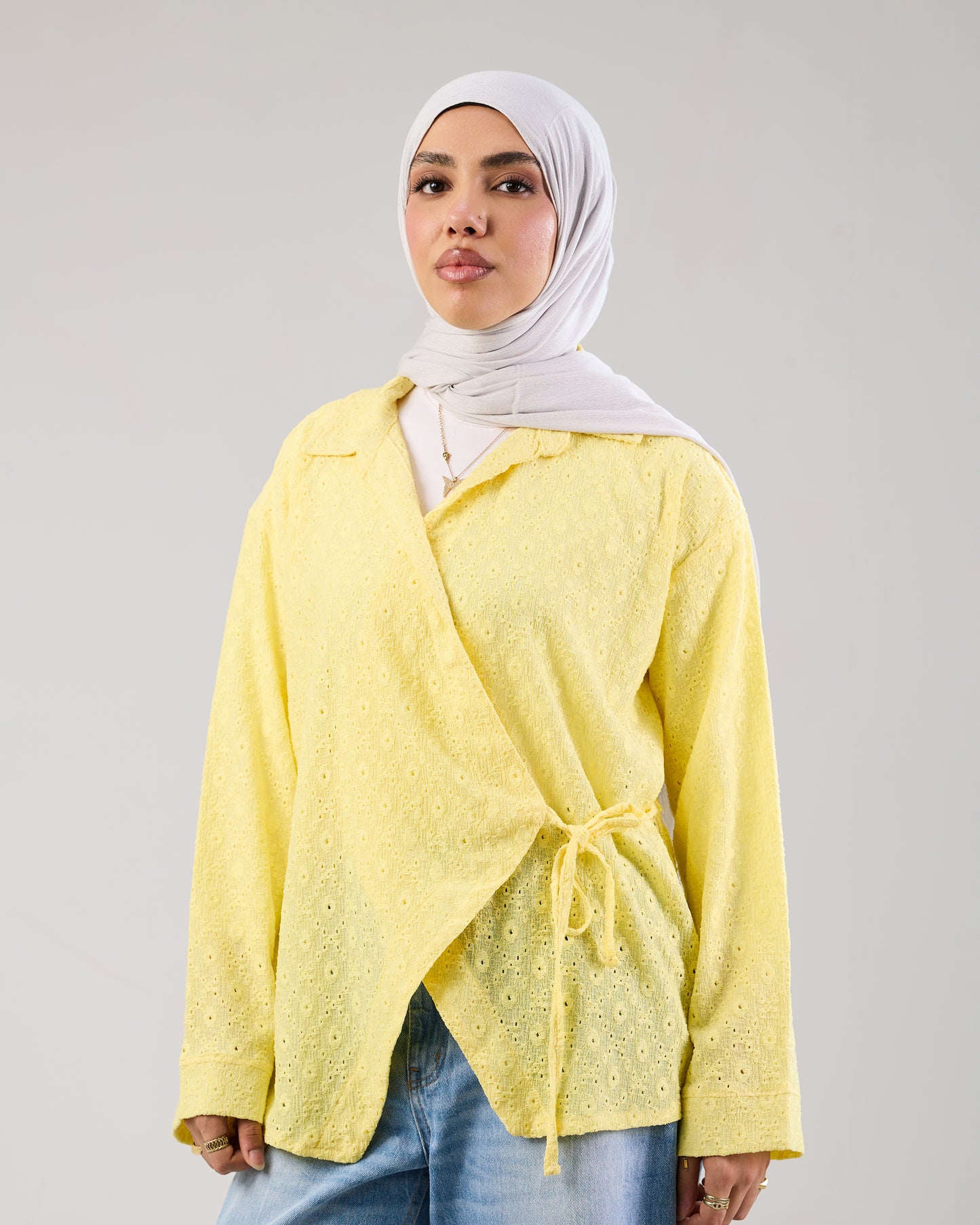 Lumina Wrap Blouse