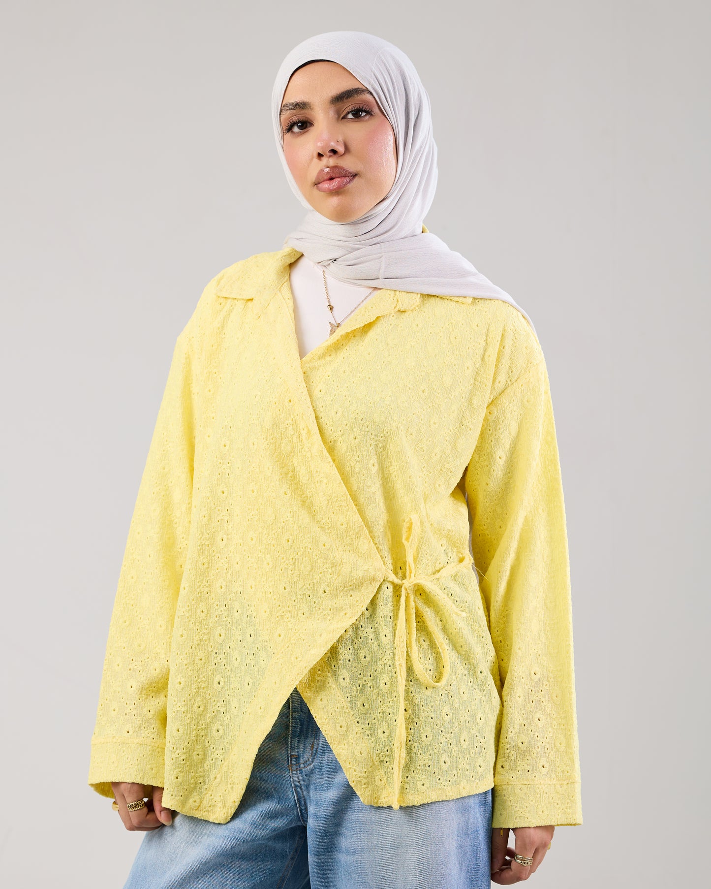 Lumina Wrap Blouse