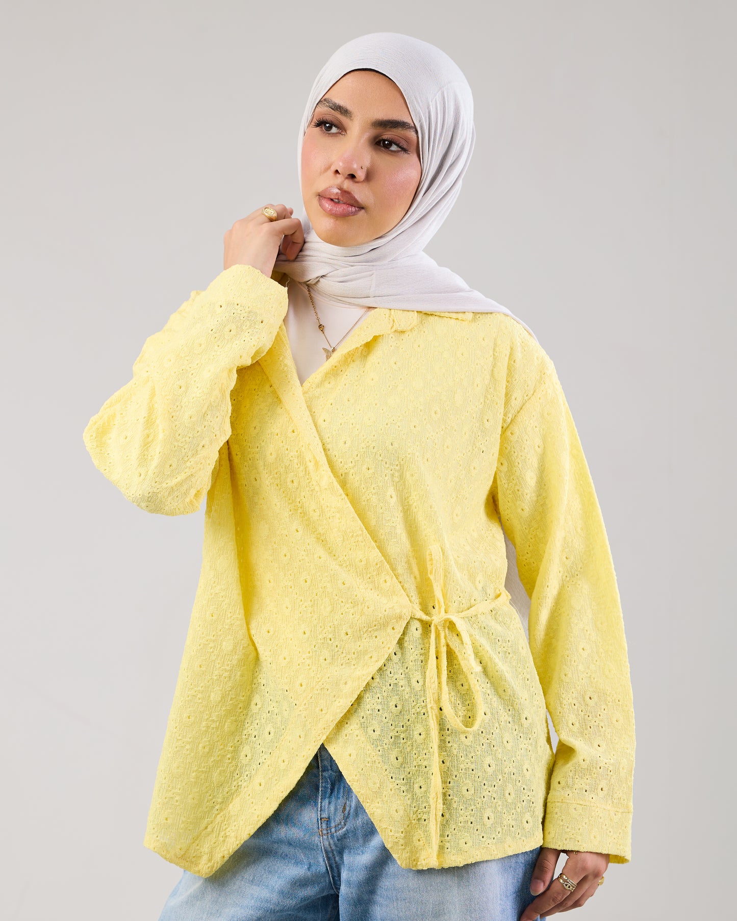 Lumina Wrap Blouse