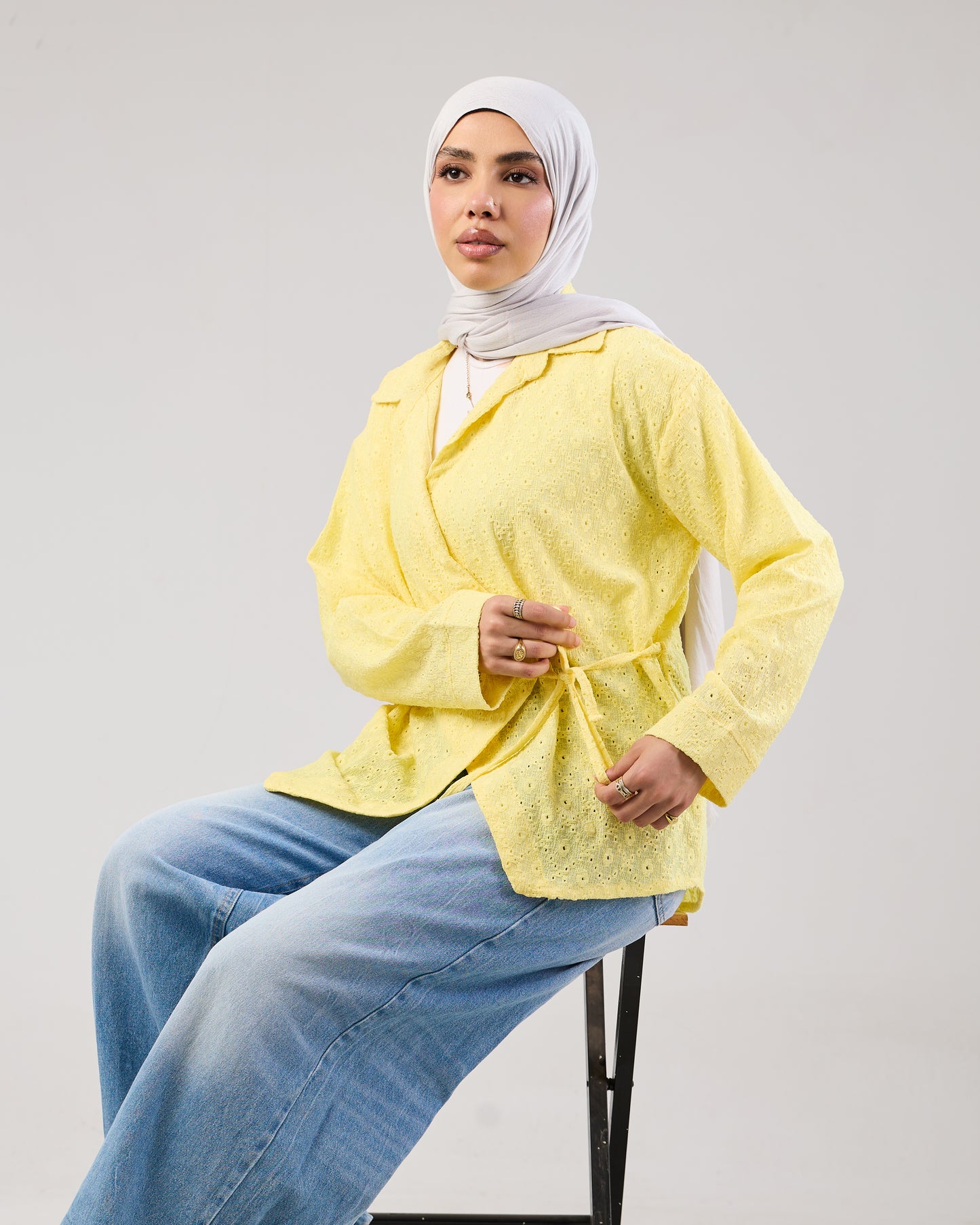 Lumina Wrap Blouse
