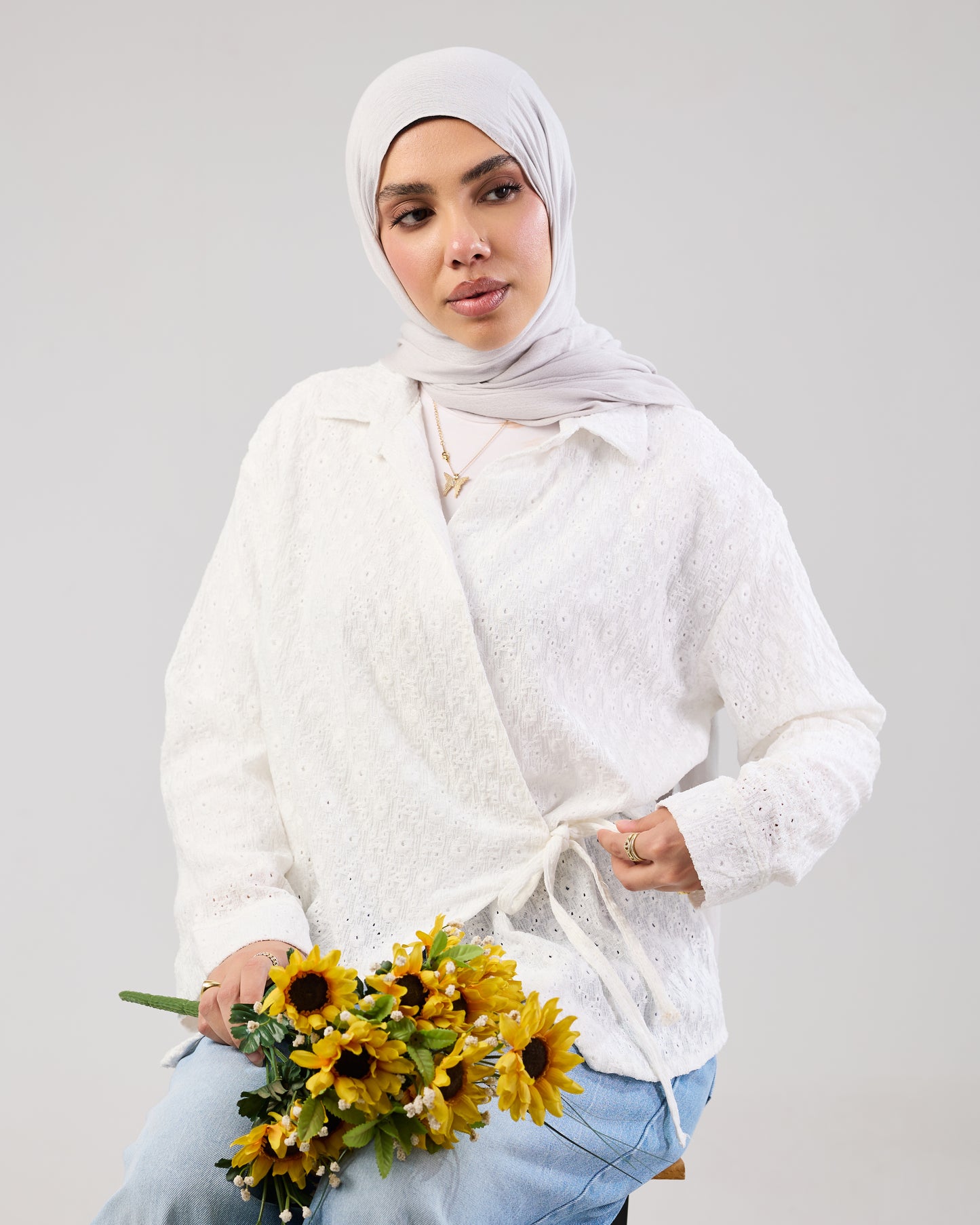 Lumina Wrap Blouse