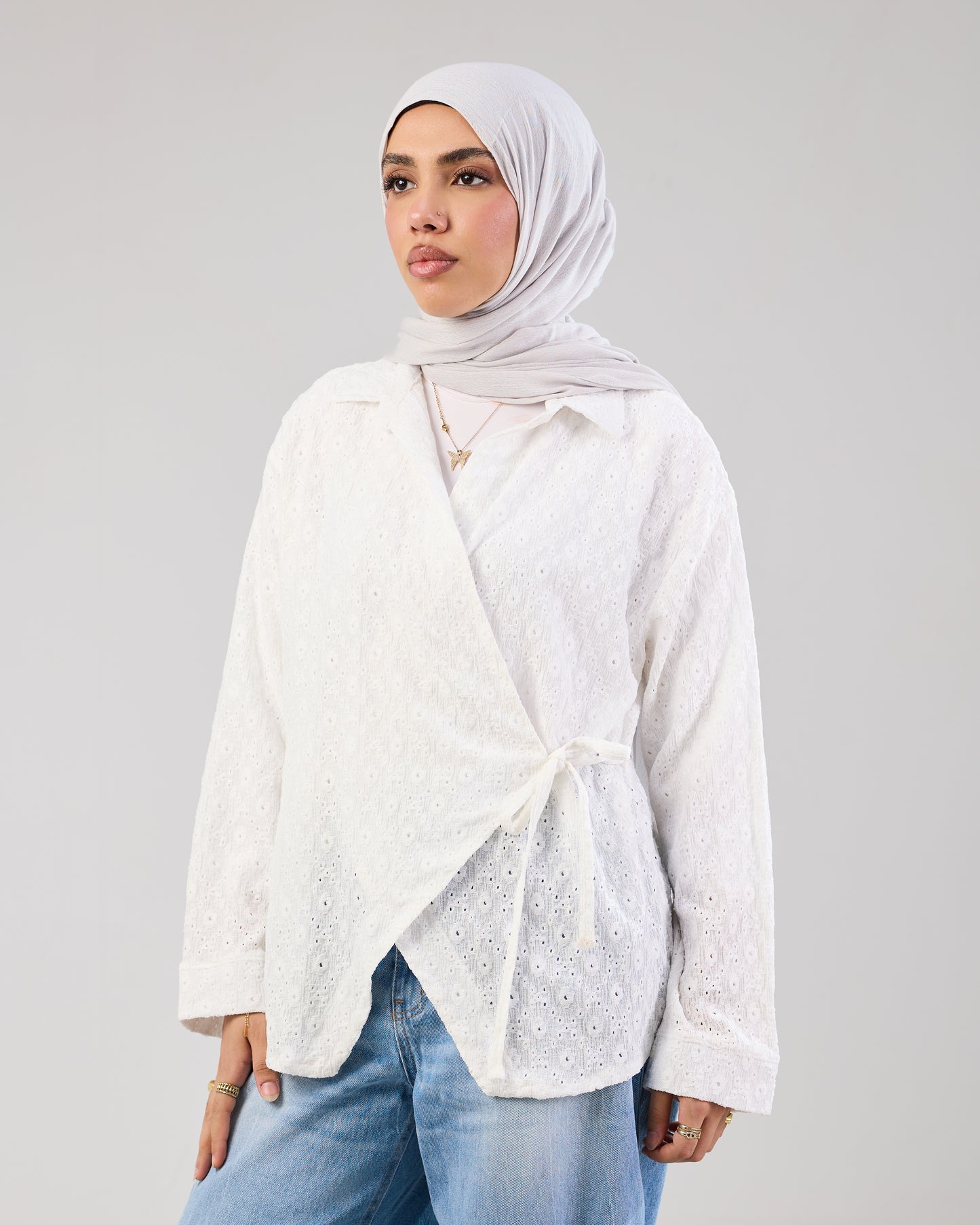 Lumina Wrap Blouse
