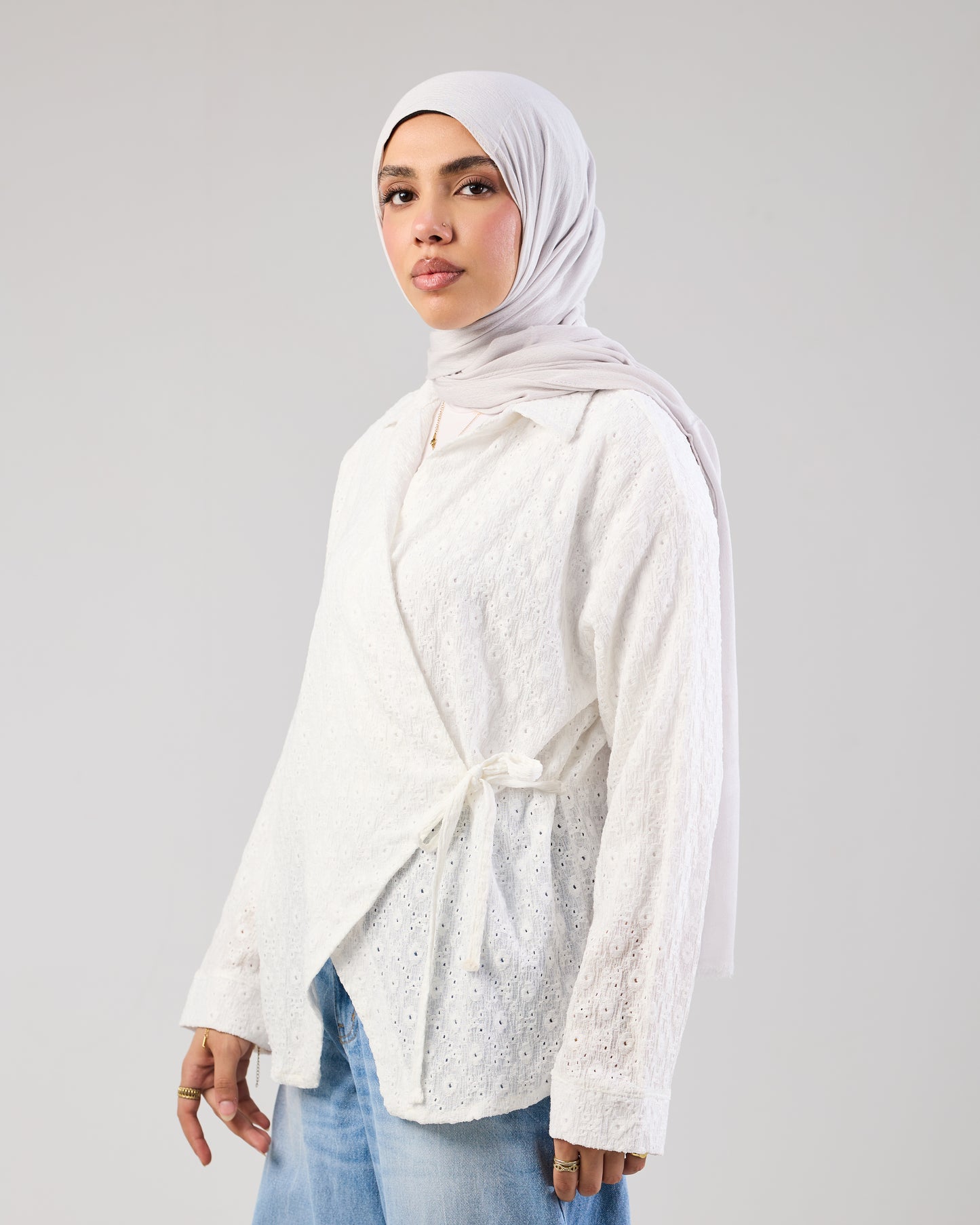 Lumina Wrap Blouse