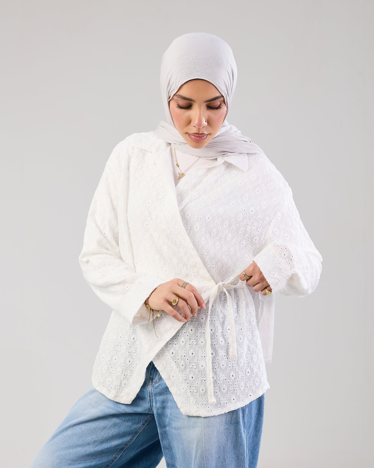 Lumina Wrap Blouse