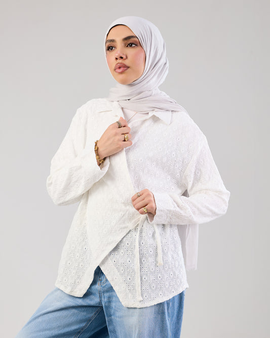 Lumina Wrap Blouse