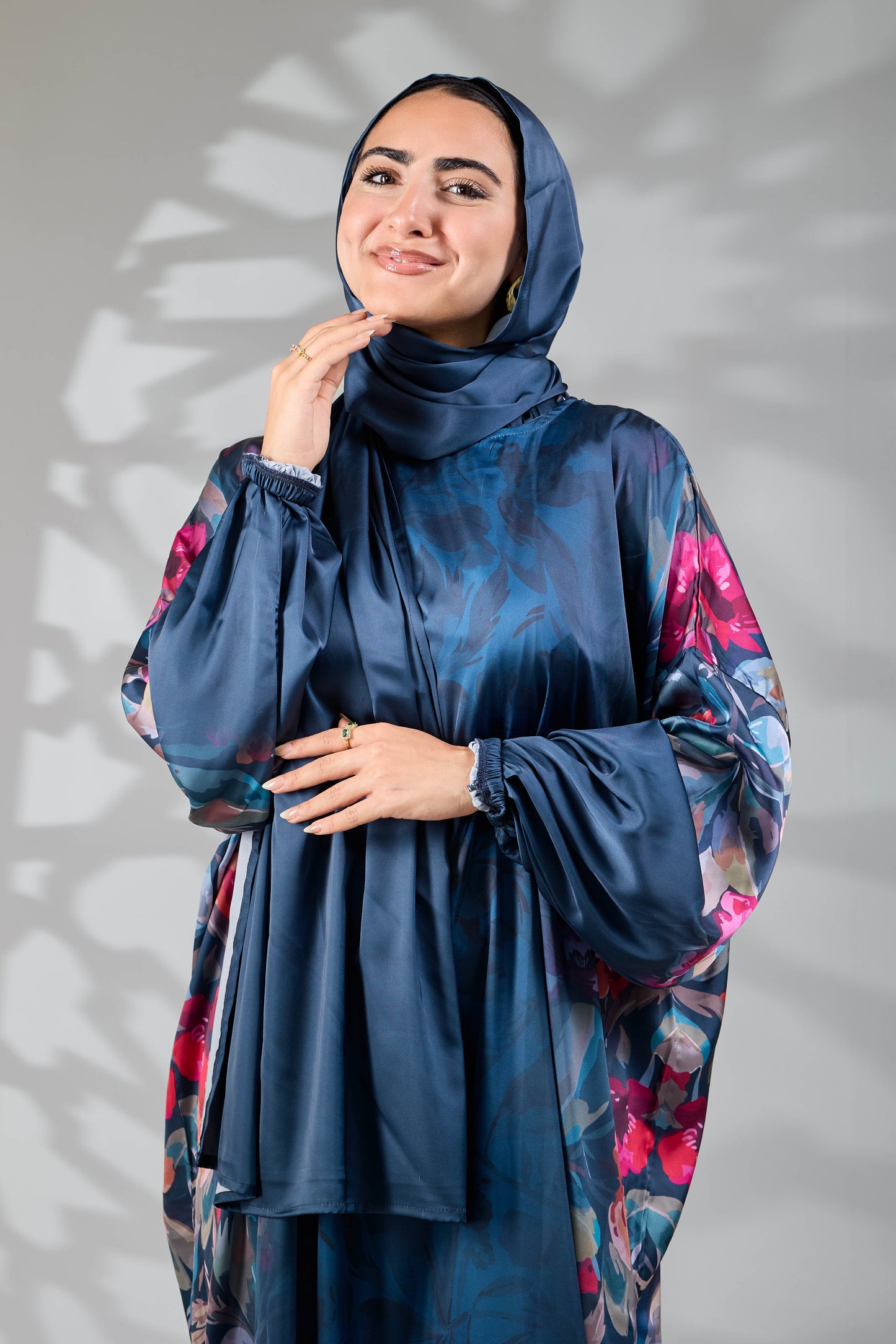 Lama Printed satin