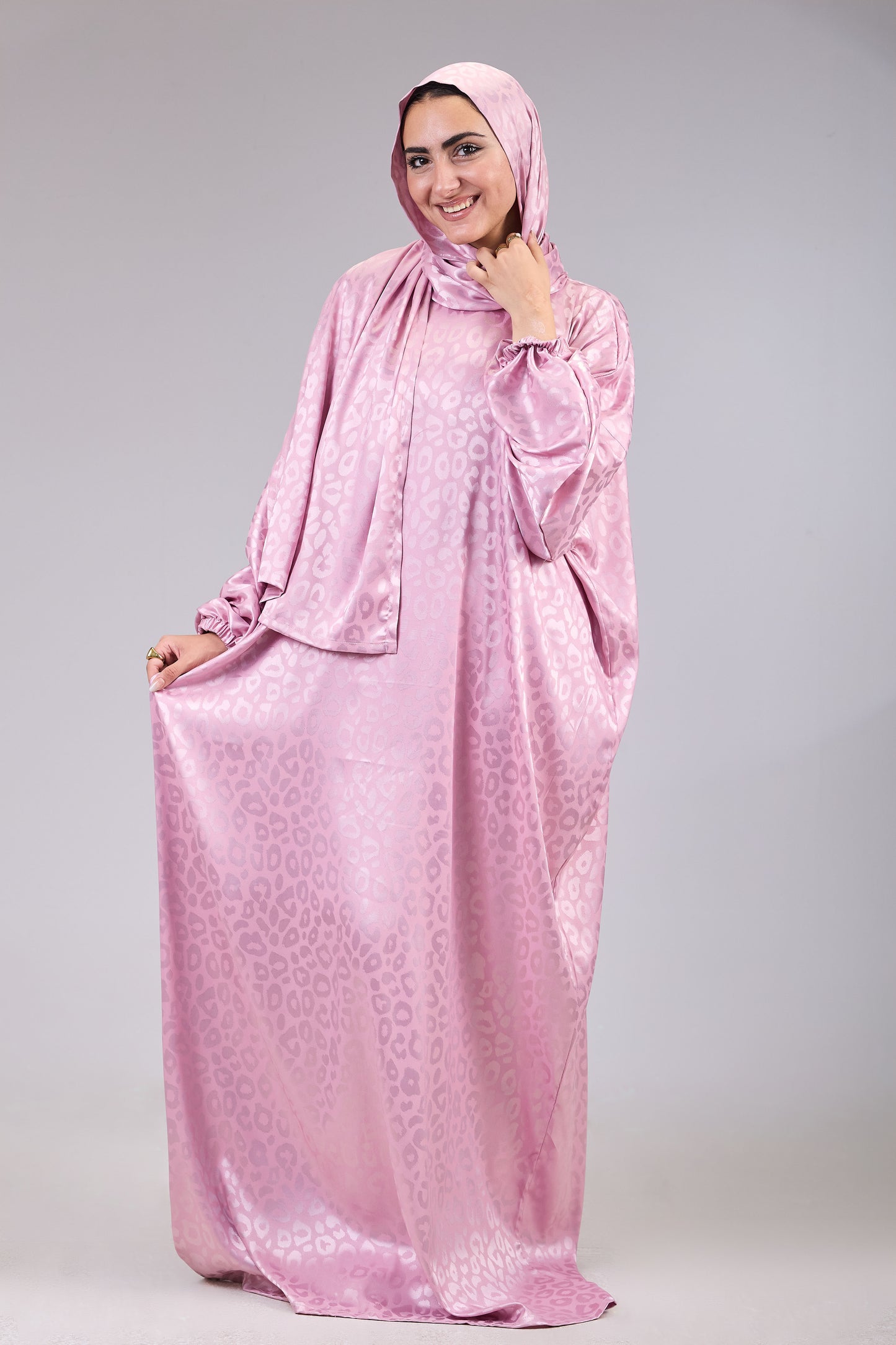 Satin Jacquard Light pink