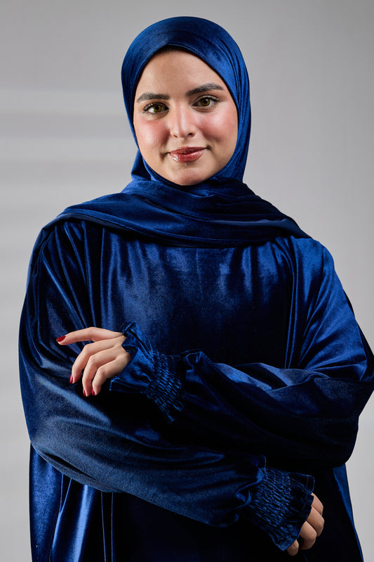 Navy Blue Velvet Aura