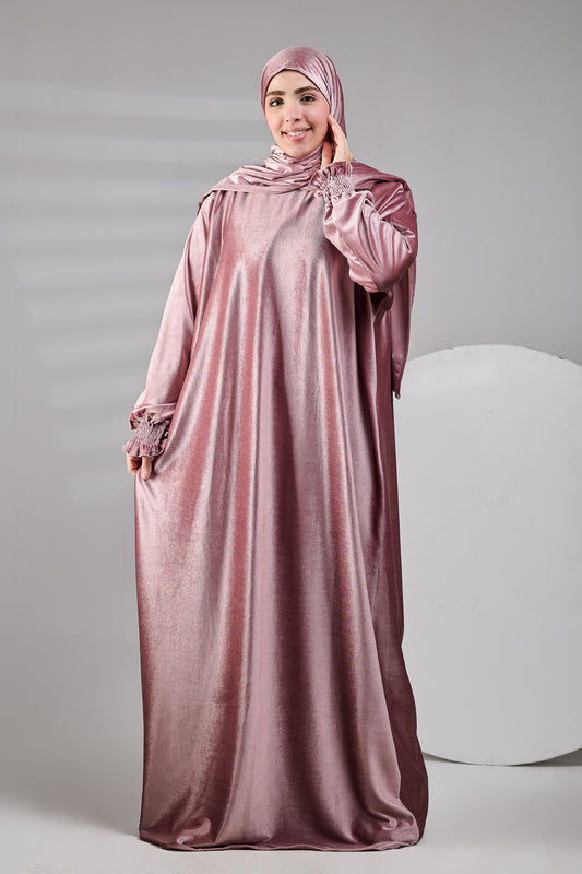 Dusty Rose Velvet Aura