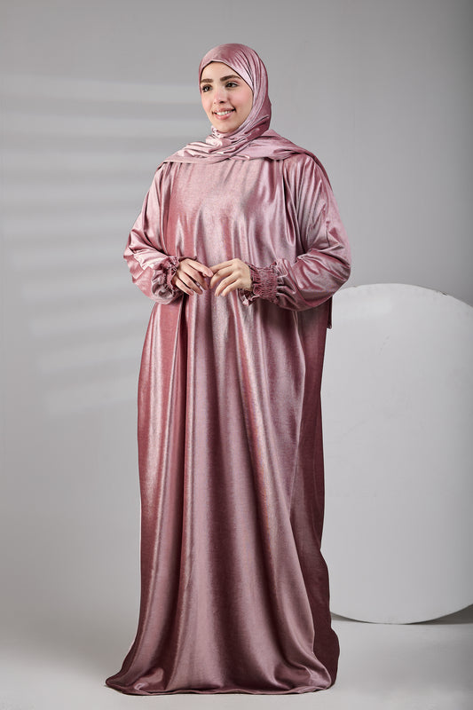 Dusty Rose Velvet Aura