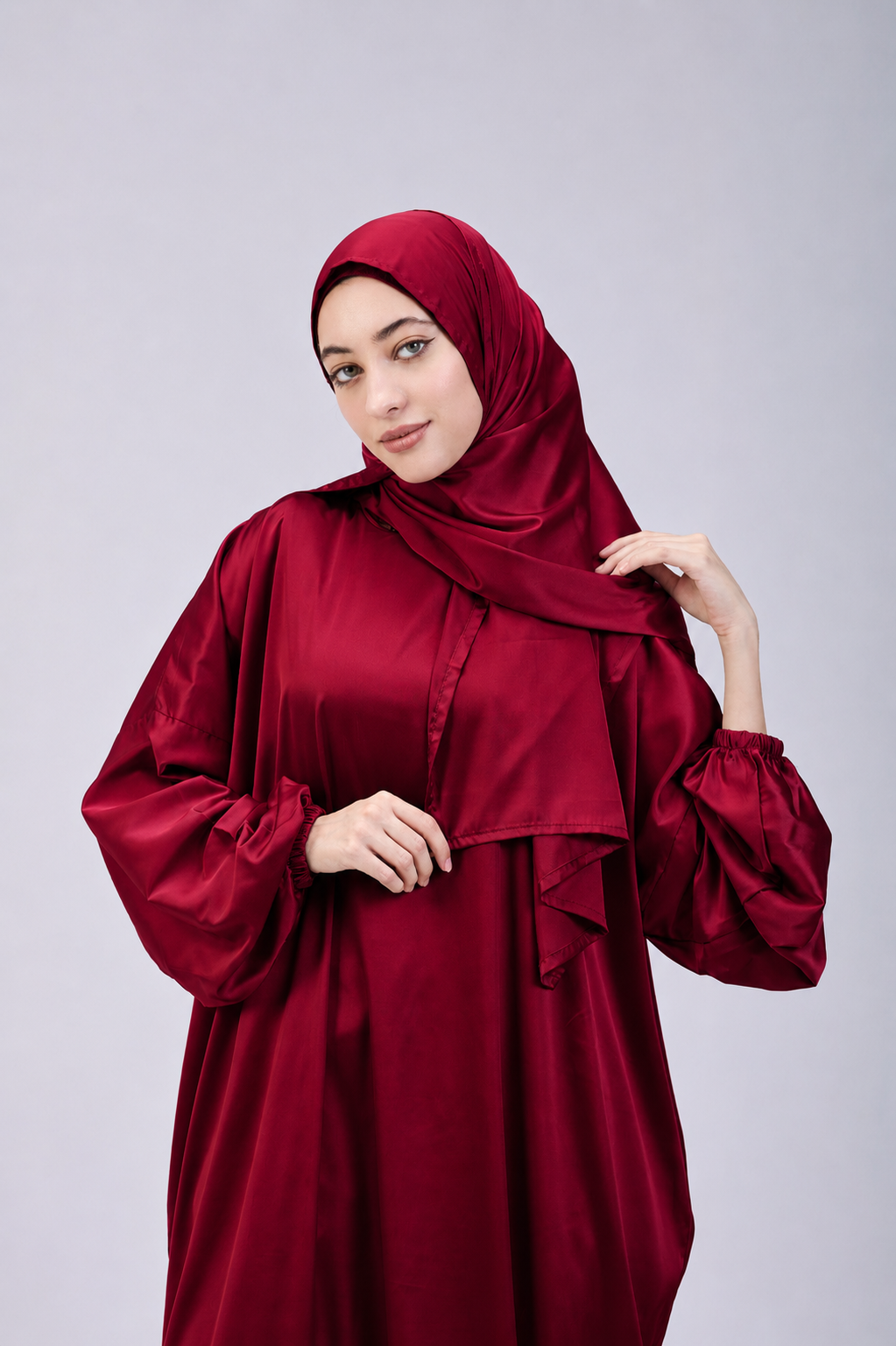 Plain Satin Isdal Red