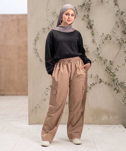 Relaxed Fit Pocket Trousers