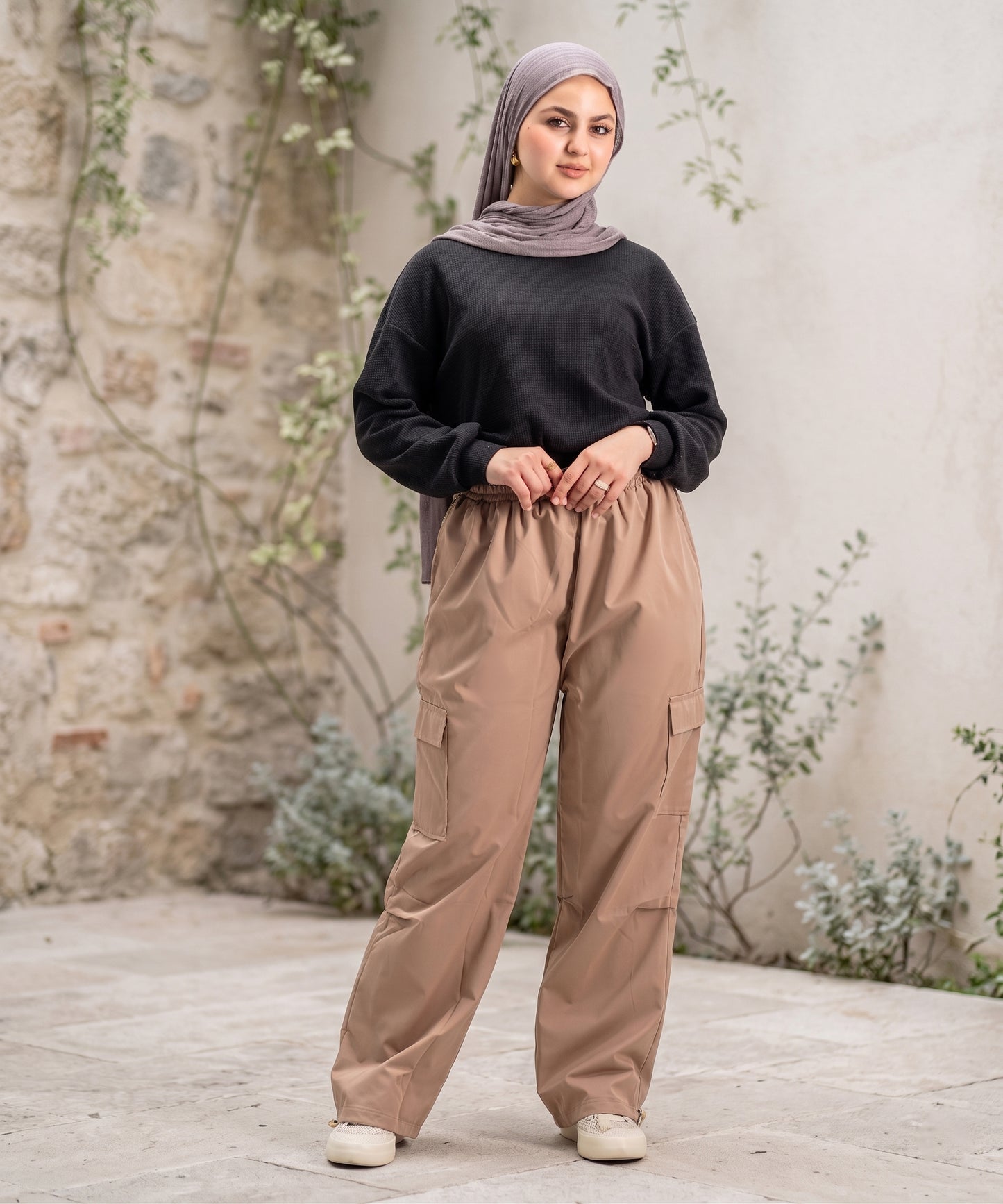 Relaxed Fit Pocket Trousers