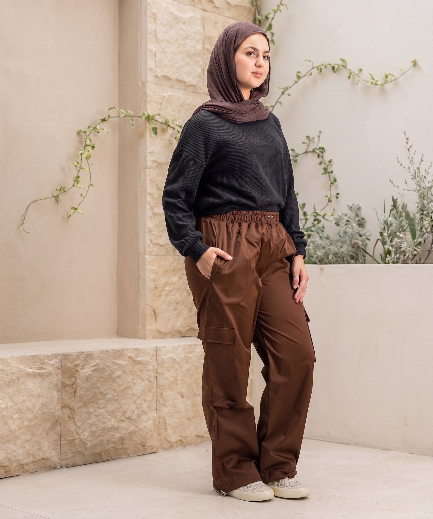 Relaxed Fit Pocket Trousers