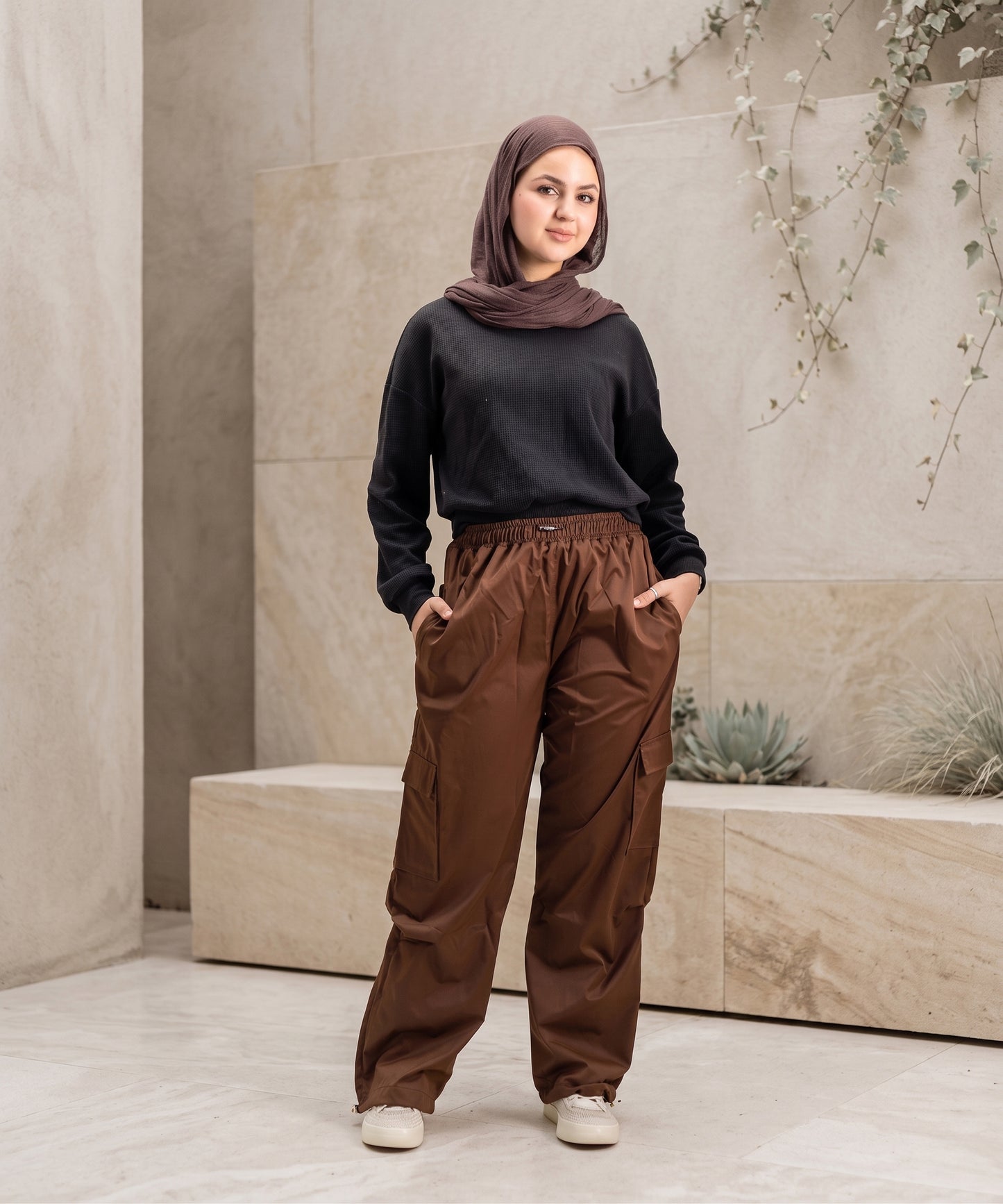 Relaxed Fit Pocket Trousers