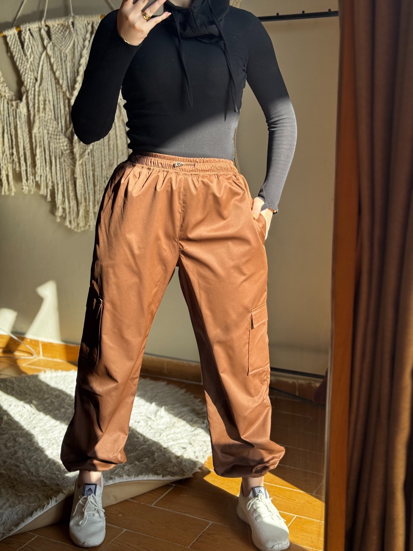 Relaxed Fit Pocket Trousers