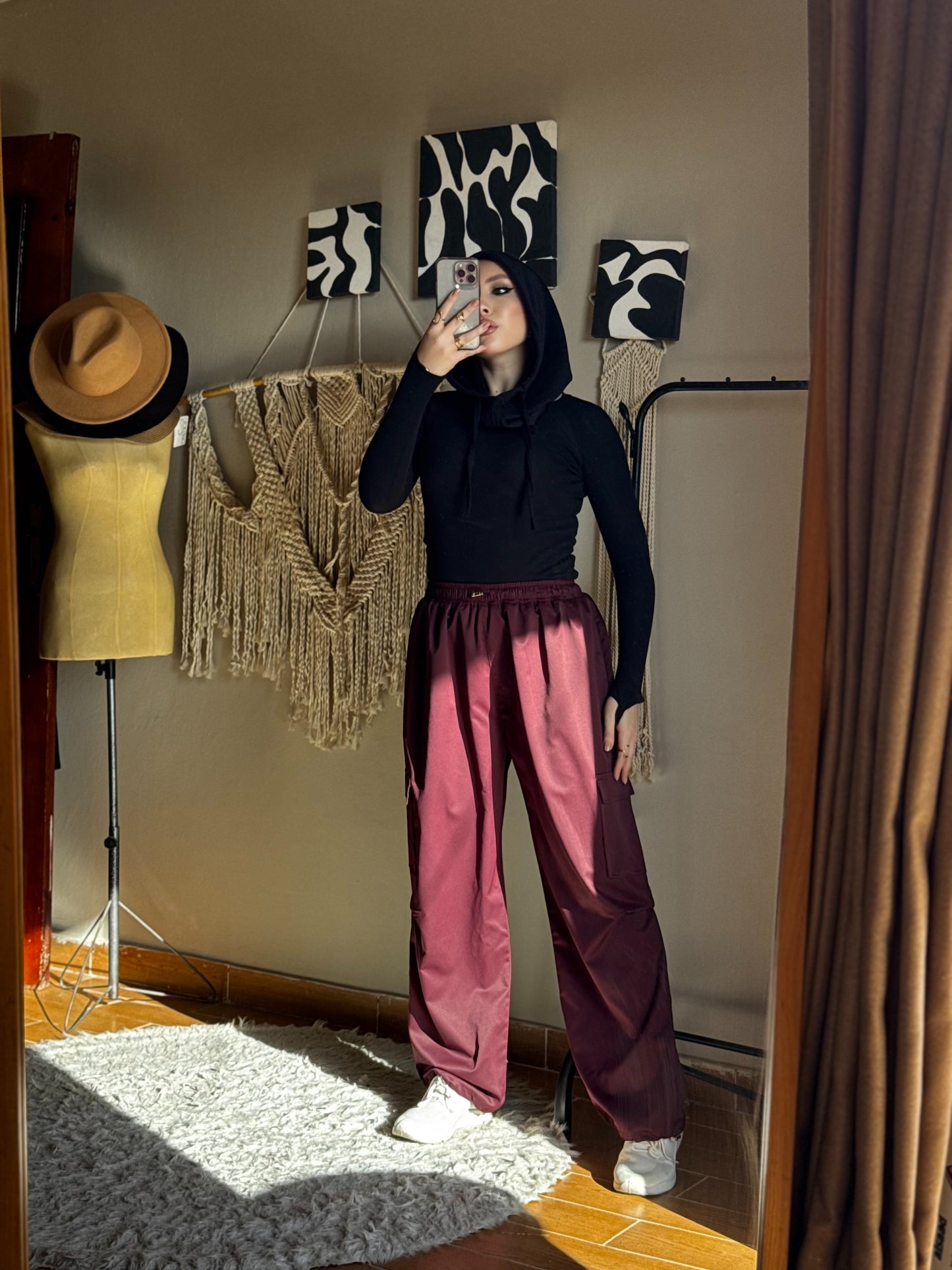 Relaxed Fit Pocket Trousers